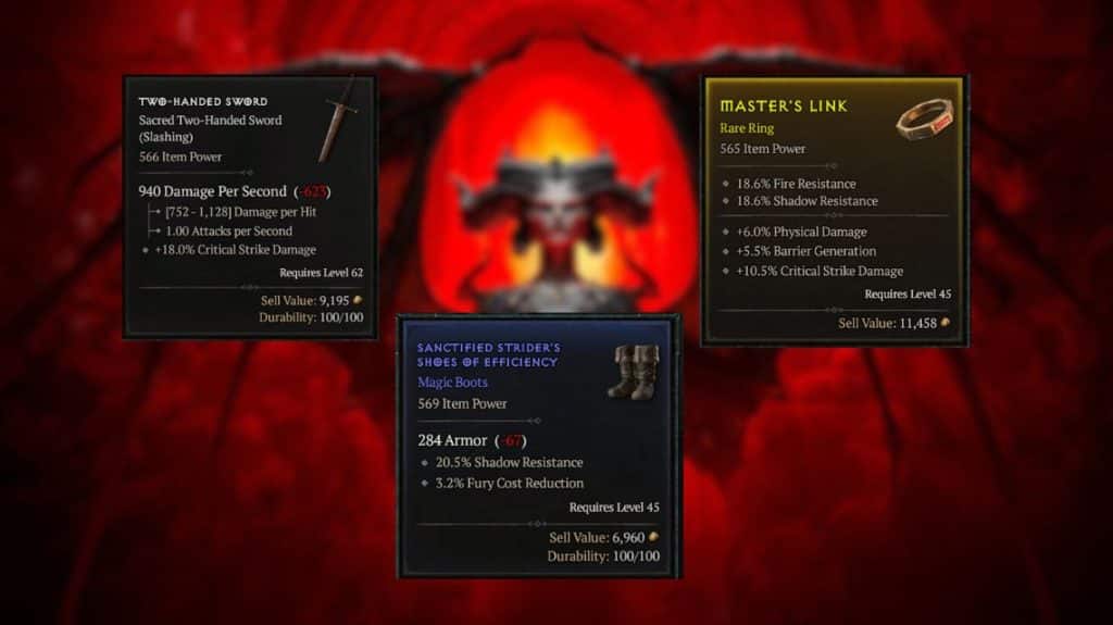 Diablo 4 Rarities