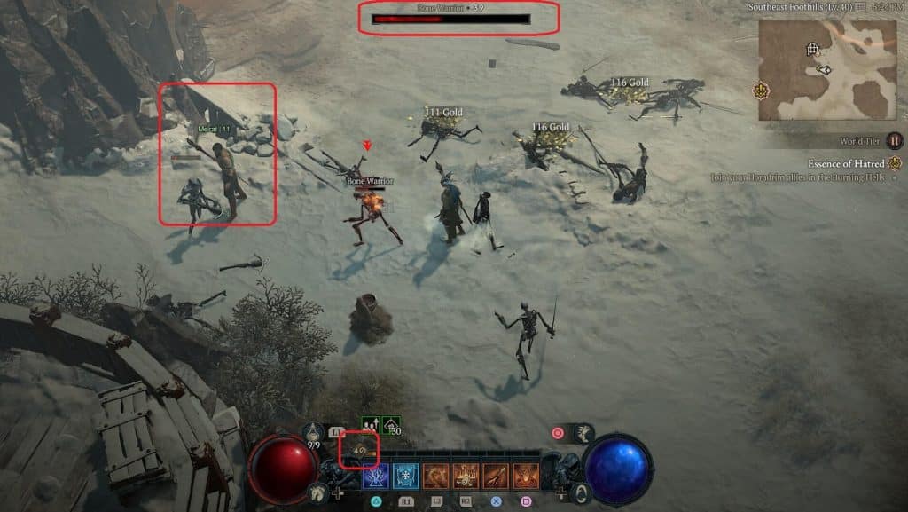 Diablo 4 level scaling Multiplayer