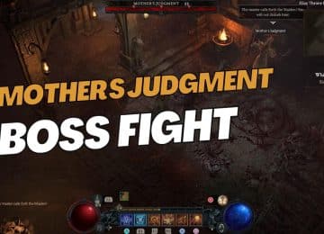 Mother's Judgment Diablo 4