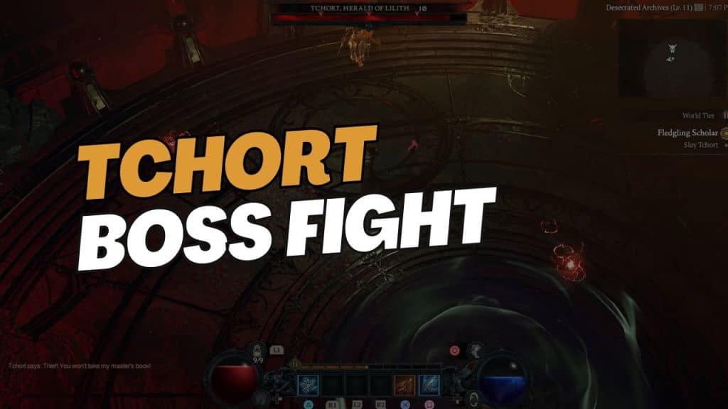 Tchort herald of lilith diablo 4 - boss fight