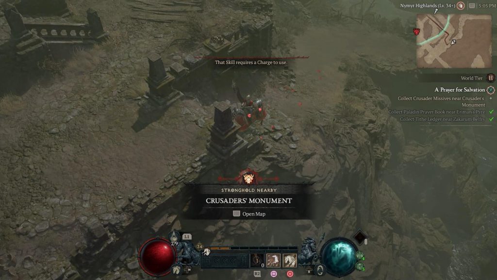 Diablo 4 Crusaders' Monument Stronghold