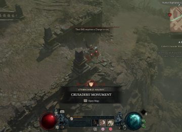 Diablo 4 Crusaders' Monument Stronghold