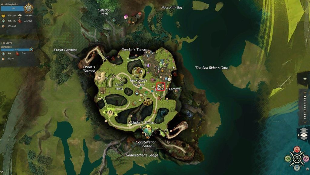Faction Provisioner - The Grove Location