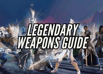 GW2 Legendary Weapons