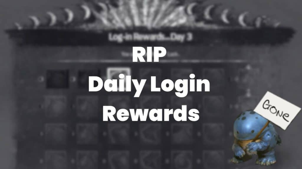 Old Daily Login Rewards